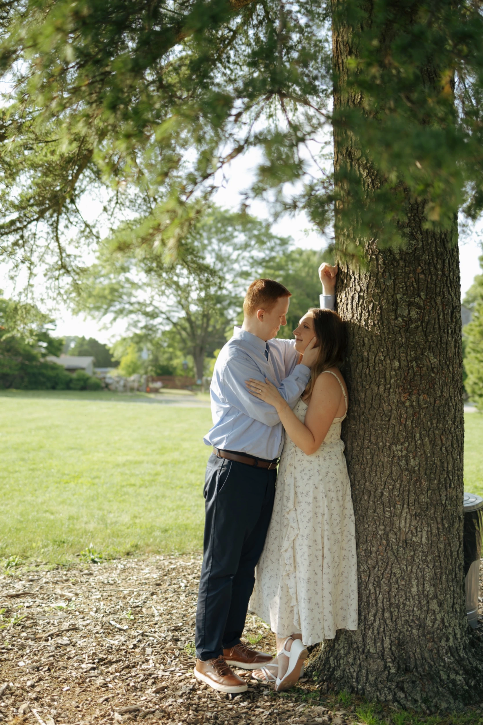 Carissa and Robert on the couch